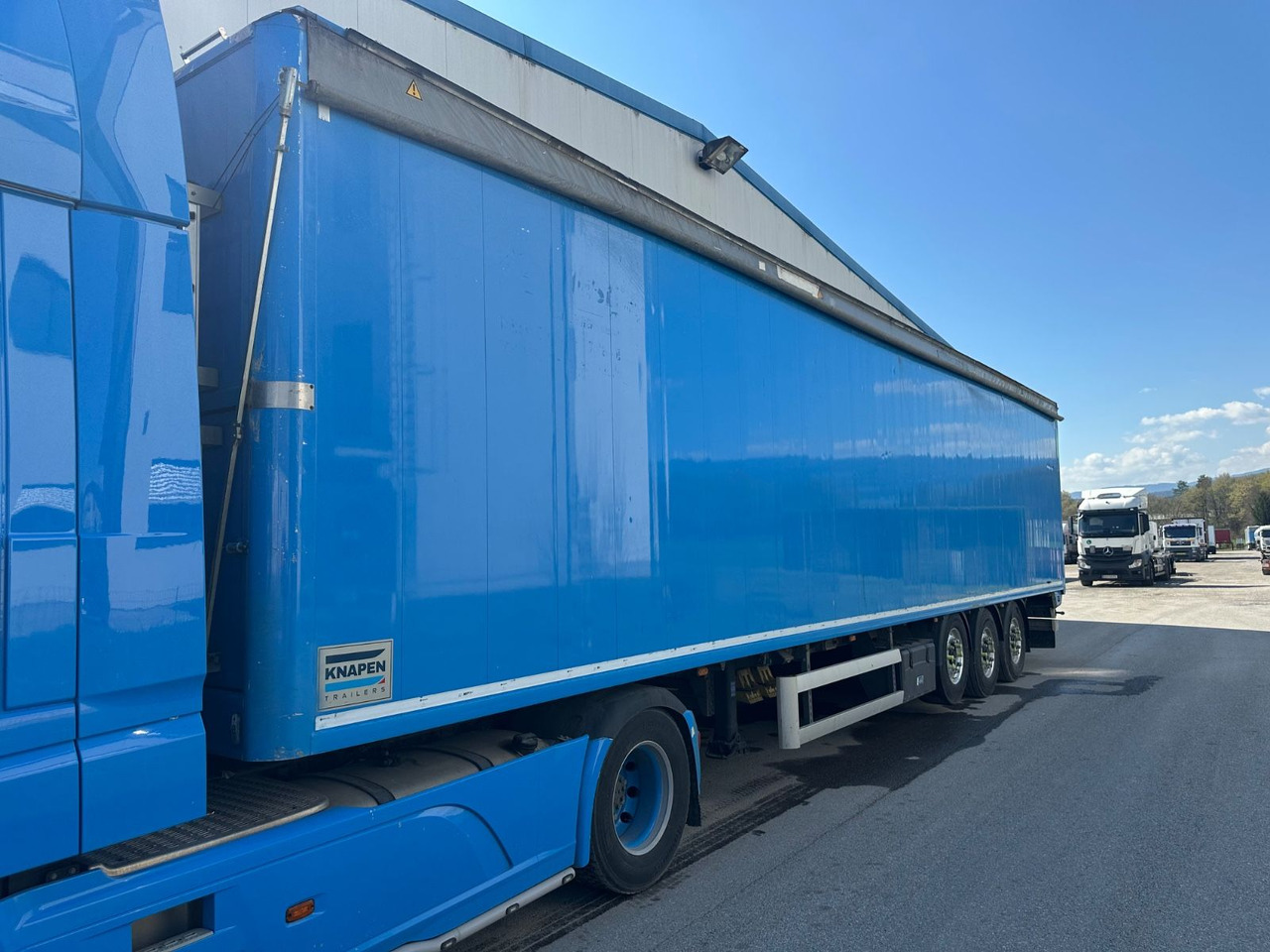 Knapen ALU LIFT E-Verdeck Müllplane - Poluprikolica sa pokretnim podom: slika 1 Knapen ALU LIFT E-Verdeck Müllplane - Poluprikolica sa pokretnim podom: slika 1