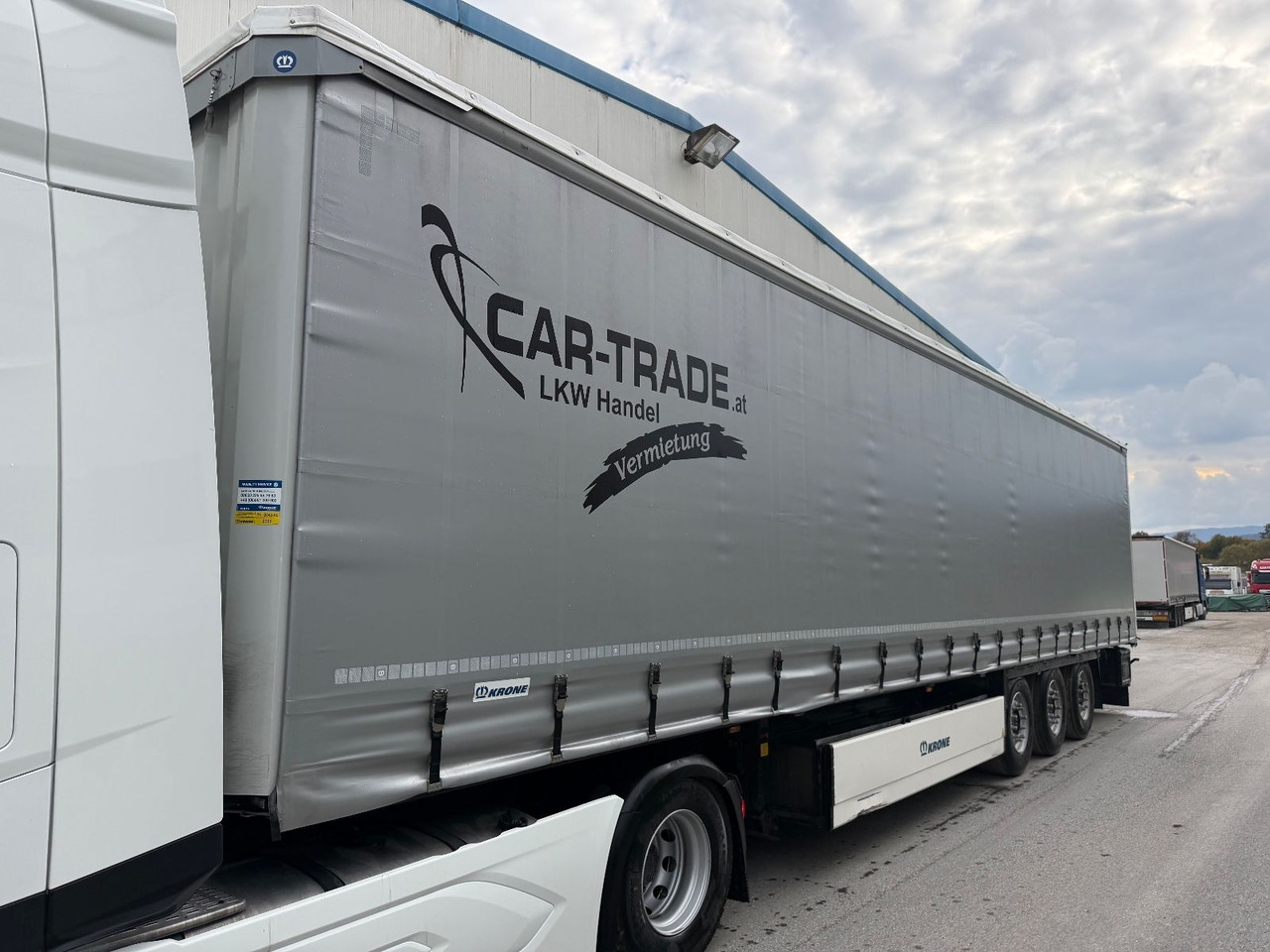 Krone SDP27 Lift/Pal-Kast/Alulatten - Poluprikolica sa ceradom: slika 1 Krone SDP27 Lift/Pal-Kast/Alulatten - Poluprikolica sa ceradom: slika 1