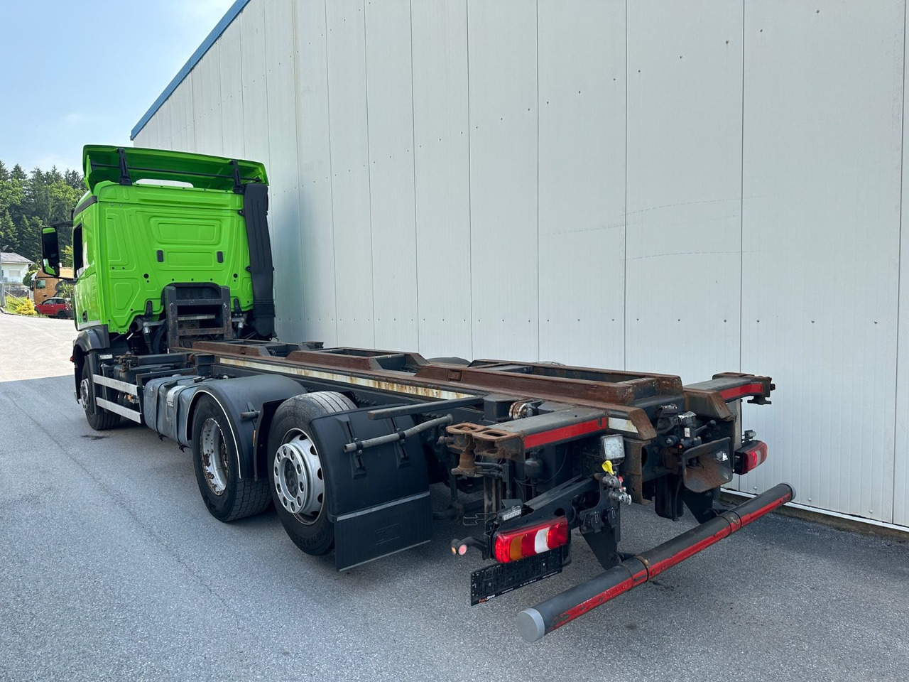 Mercedes-Benz Actros 2748 Wiesel Mafi Telberg - Kamion za prevoz kontejnera/ Kamion sa promenjivim sandukom, Kamion sa dizalicom: slika 4 Mercedes-Benz Actros 2748 Wiesel Mafi Telberg - Kamion za prevoz kontejnera/ Kamion sa promenjivim sandukom, Kamion sa dizalicom: slika 4