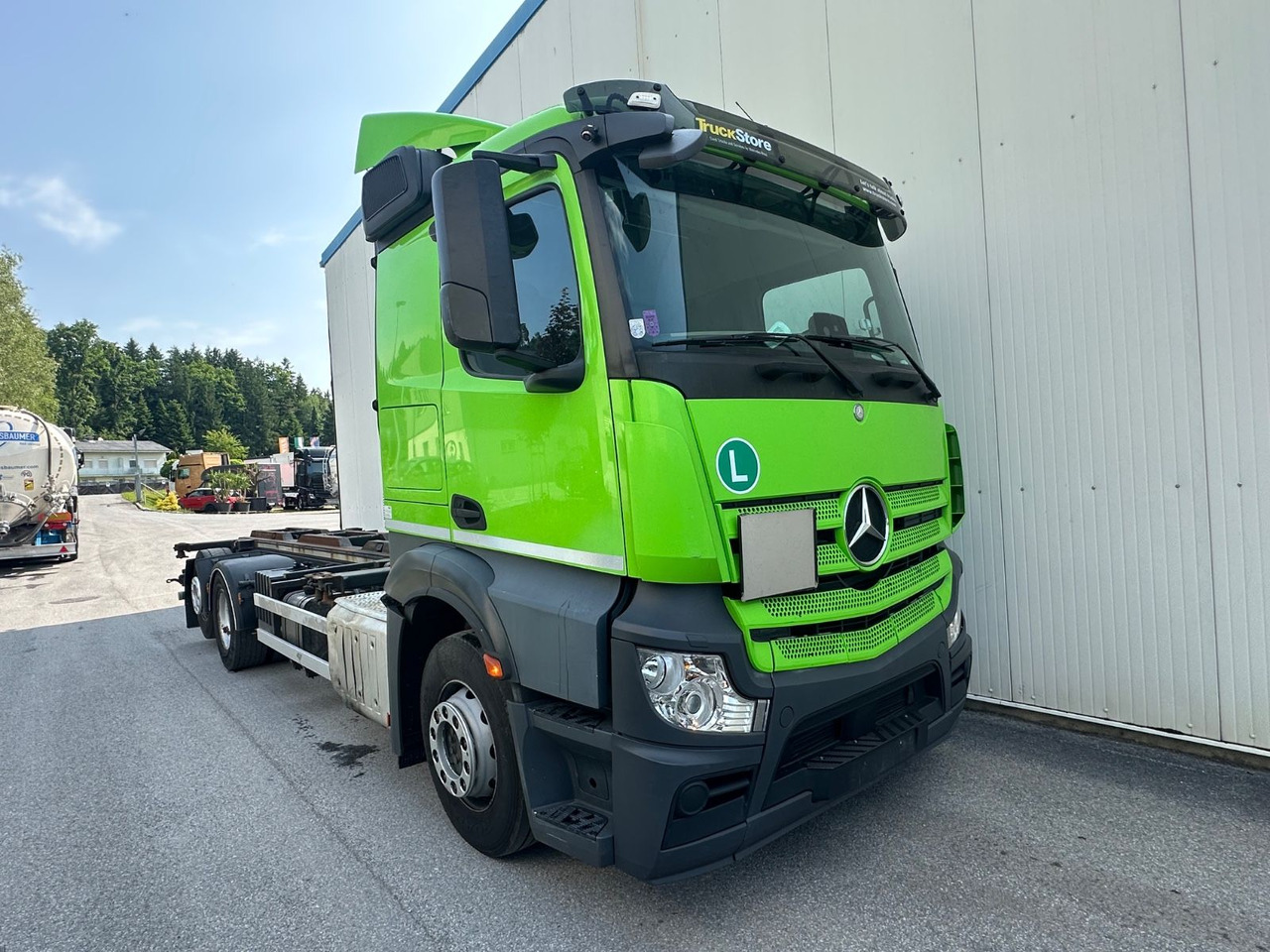 Mercedes-Benz Actros 2748 Wiesel Mafi Telberg - Kamion za prevoz kontejnera/ Kamion sa promenjivim sandukom, Kamion sa dizalicom: slika 2 Mercedes-Benz Actros 2748 Wiesel Mafi Telberg - Kamion za prevoz kontejnera/ Kamion sa promenjivim sandukom, Kamion sa dizalicom: slika 2
