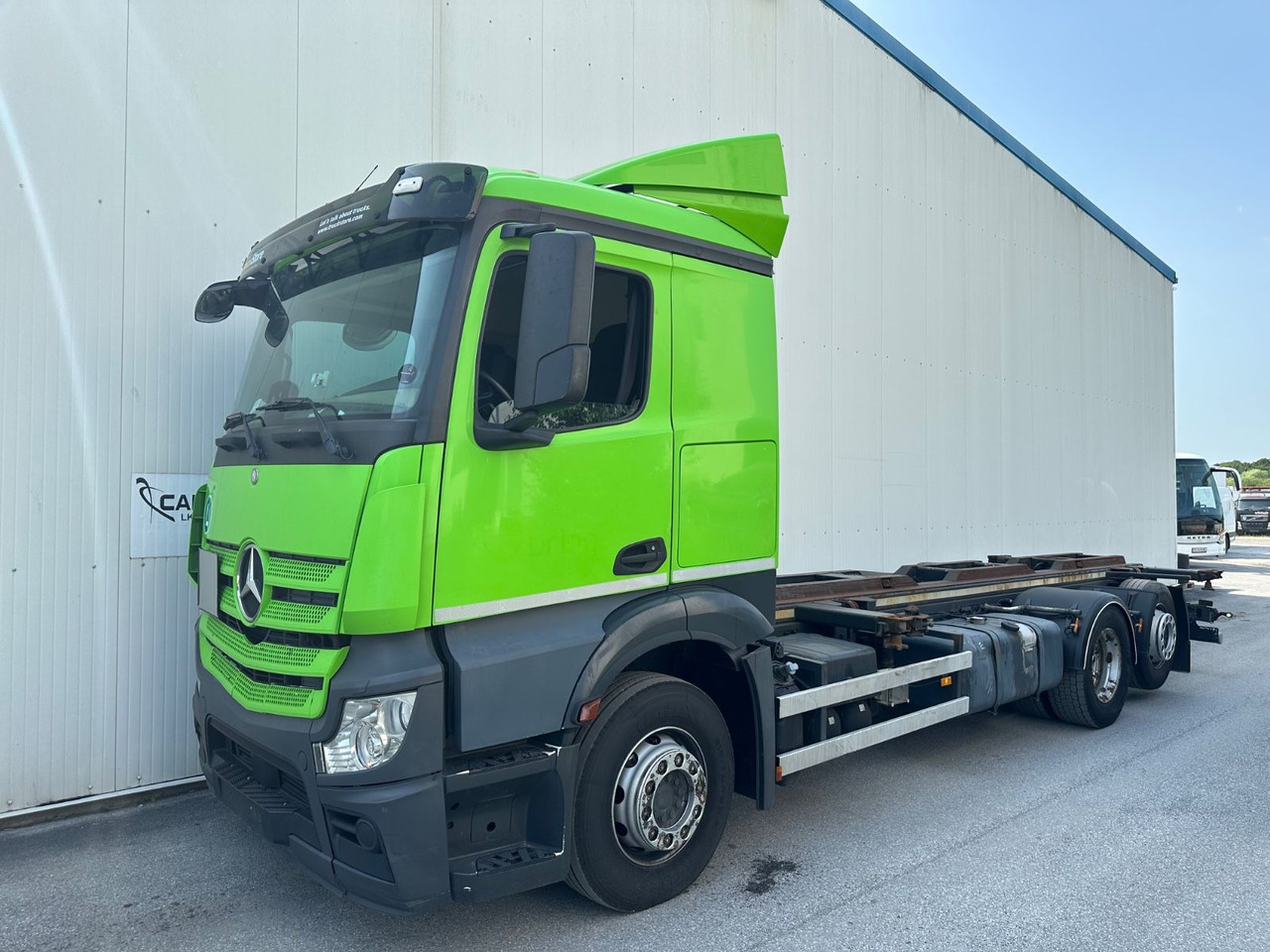 Mercedes-Benz Actros 2748 Wiesel Mafi Telberg - Kamion za prevoz kontejnera/ Kamion sa promenjivim sandukom, Kamion sa dizalicom: slika 1 Mercedes-Benz Actros 2748 Wiesel Mafi Telberg - Kamion za prevoz kontejnera/ Kamion sa promenjivim sandukom, Kamion sa dizalicom: slika 1