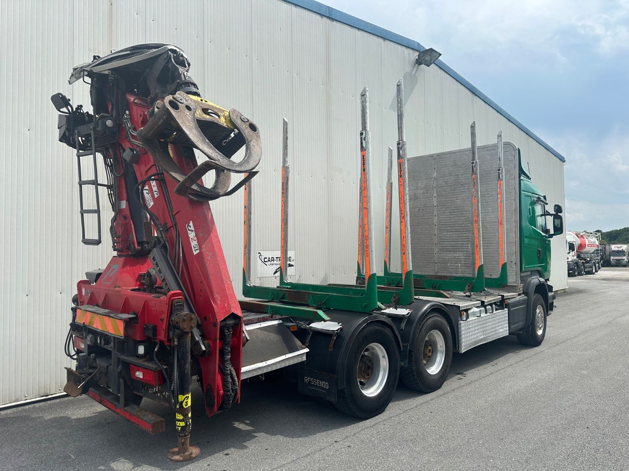Scania R 580 V8 Penz Kran 2x Telespok - Šticar, Kamion sa dizalicom: slika 3 Scania R 580 V8 Penz Kran 2x Telespok - Šticar, Kamion sa dizalicom: slika 3