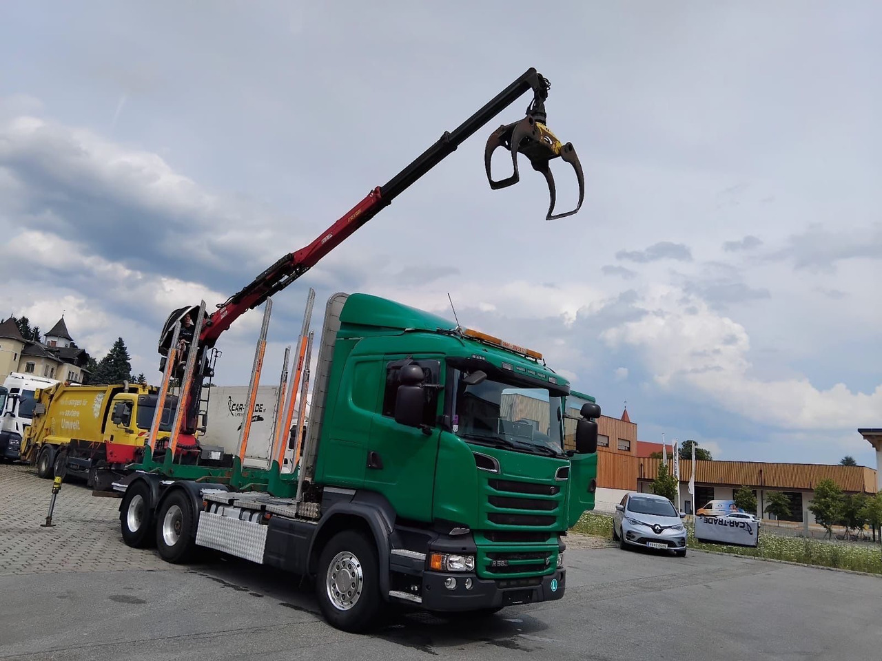 Scania R 580 V8 Penz Kran 2x Telespok - Šticar, Kamion sa dizalicom: slika 5 Scania R 580 V8 Penz Kran 2x Telespok - Šticar, Kamion sa dizalicom: slika 5