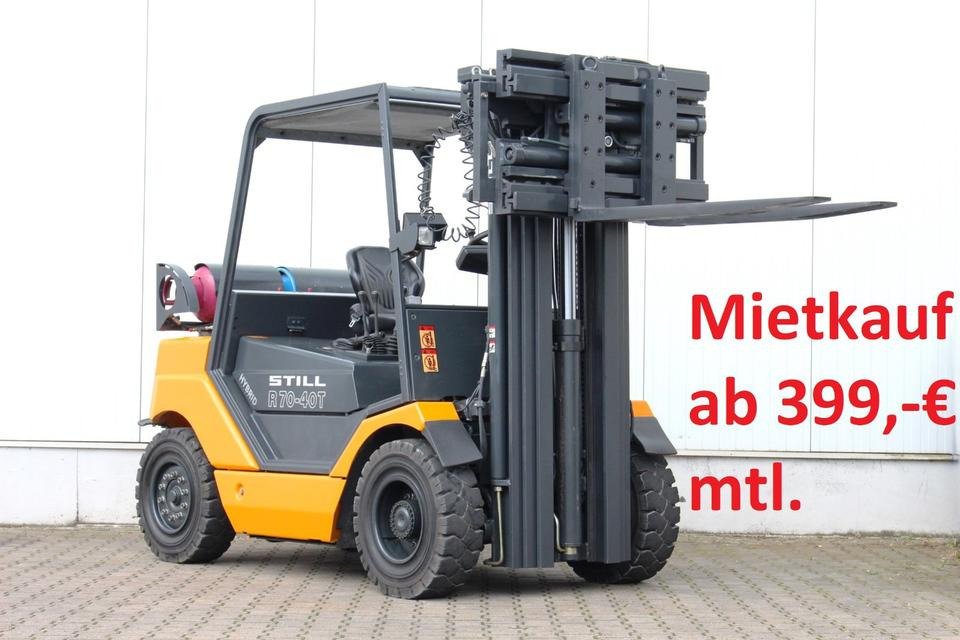 STILL R70-40T Gas Triplex 4t Klammergabel - Gasni viljuškar: slika 1 STILL R70-40T Gas Triplex 4t Klammergabel - Gasni viljuškar: slika 1