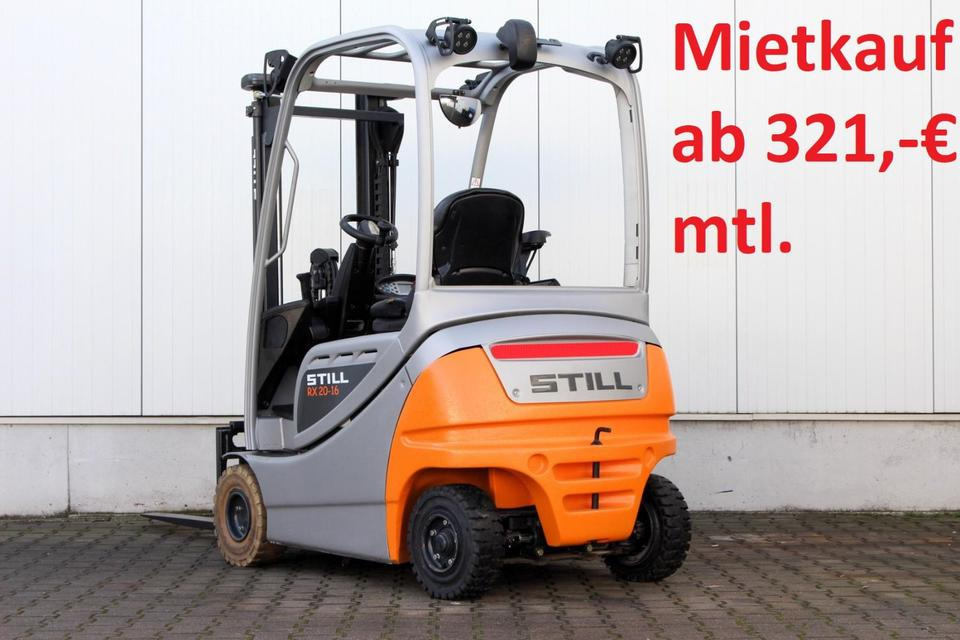 STILL RX20-16P - 2017 - 1600kg - Električni viljuškar: slika 1 STILL RX20-16P - 2017 - 1600kg - Električni viljuškar: slika 1