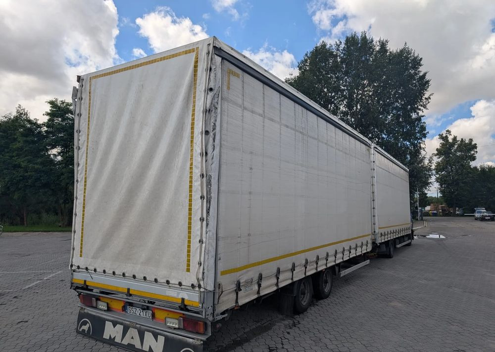 Kamion sa ceradom, Prikolica sa ceradom MAN TGL 8.250: slika 7