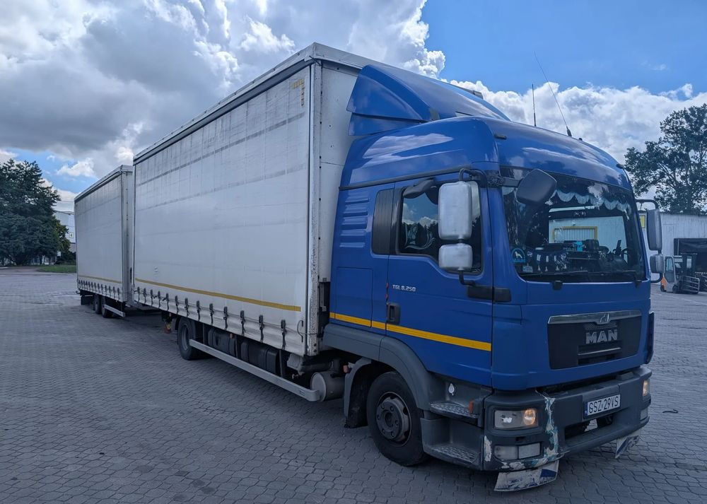 MAN TGL 8.250 - Kamion sa ceradom, Prikolica sa ceradom: slika 5 MAN TGL 8.250 - Kamion sa ceradom, Prikolica sa ceradom: slika 5