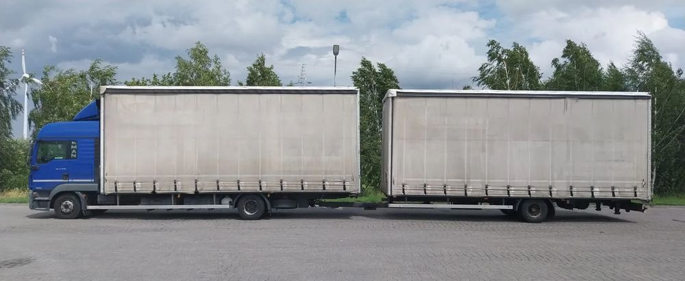 Kamion sa ceradom, Prikolica sa ceradom MAN TRUCK TGL: slika 8