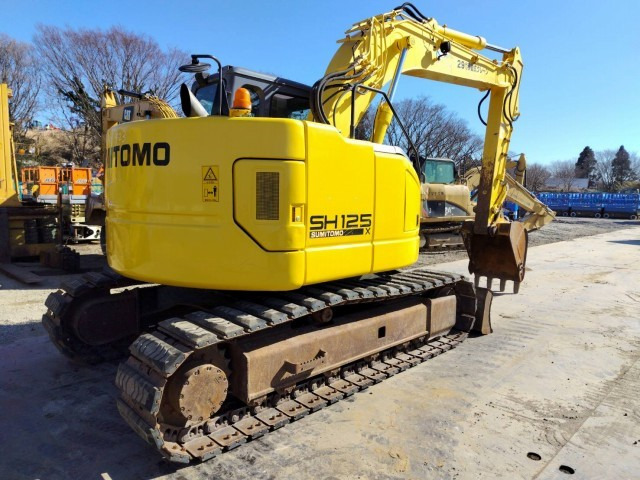 SUMITOMO SH125X-3B - Bager guseničar: slika 4 SUMITOMO SH125X-3B - Bager guseničar: slika 4