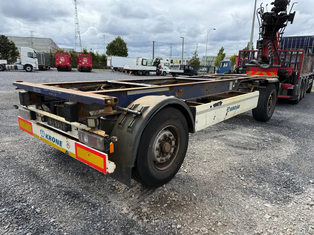 Krone AZ *BDF*2 essieux* - Prikolica za prevoz kontejnera/ Prikolica sa promenjivim sandukom: slika 1 Krone AZ *BDF*2 essieux* - Prikolica za prevoz kontejnera/ Prikolica sa promenjivim sandukom: slika 1