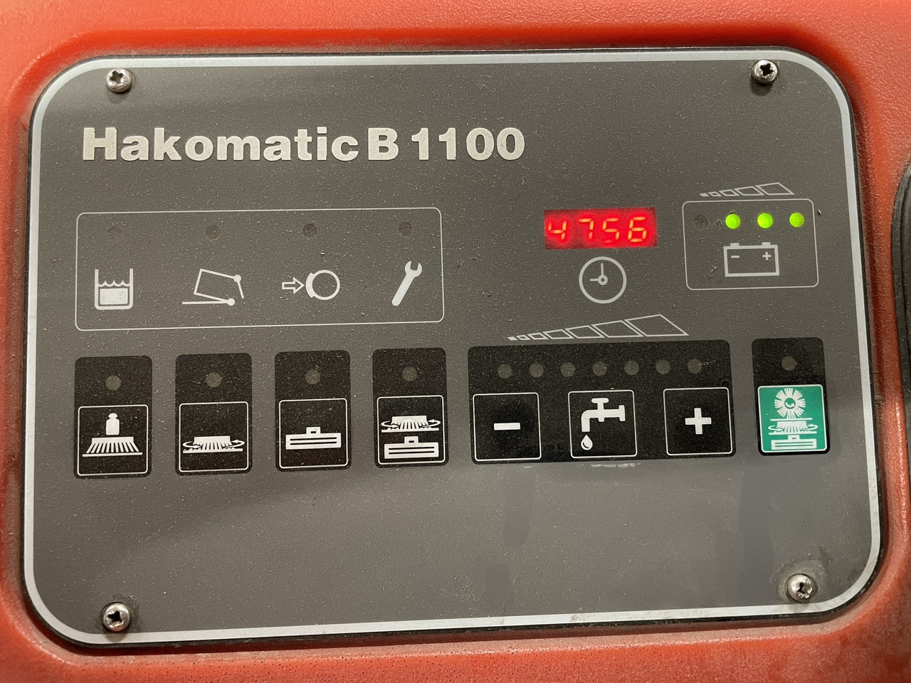 Industrijska mašina za metenje Hako Hakomatic B 1100: slika 7 Industrijska mašina za metenje Hako Hakomatic B 1100: slika 7