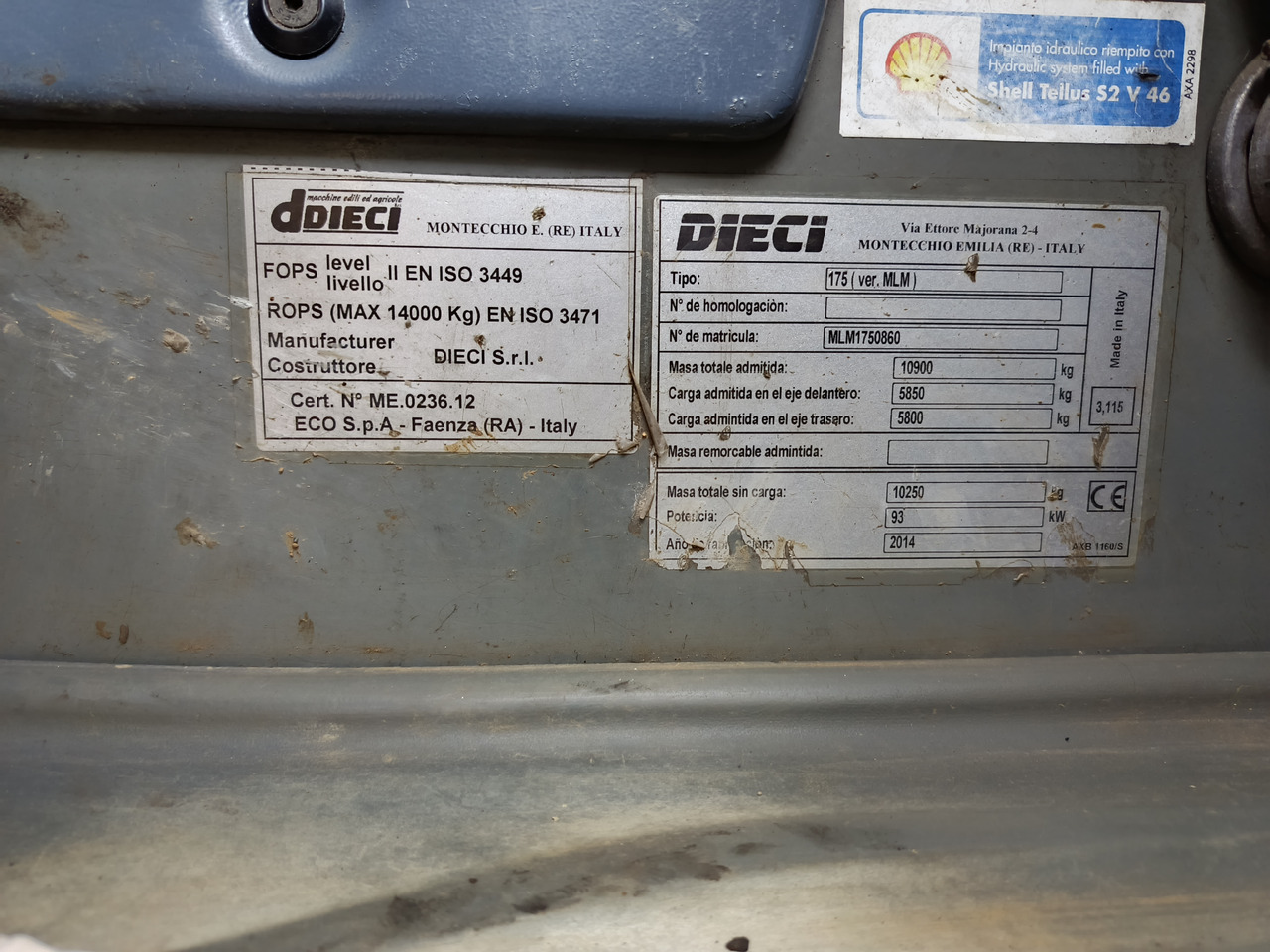 DIECI RUNNER 30.11 - Teleskopski upravljač: slika 5 DIECI RUNNER 30.11 - Teleskopski upravljač: slika 5