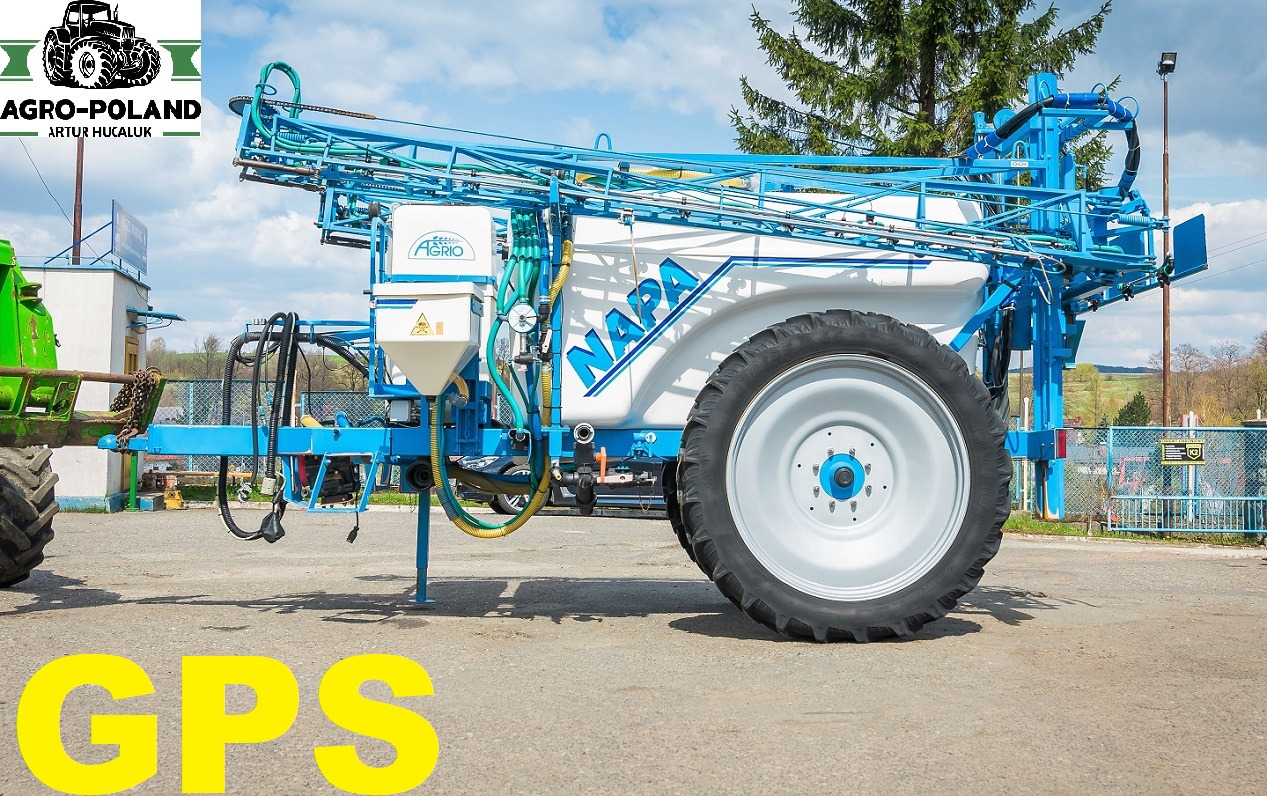 AGRIO NAPA 3000 - GPS - 2007 ROK - 18 M - Vučena prskalica: slika 1 AGRIO NAPA 3000 - GPS - 2007 ROK - 18 M - Vučena prskalica: slika 1