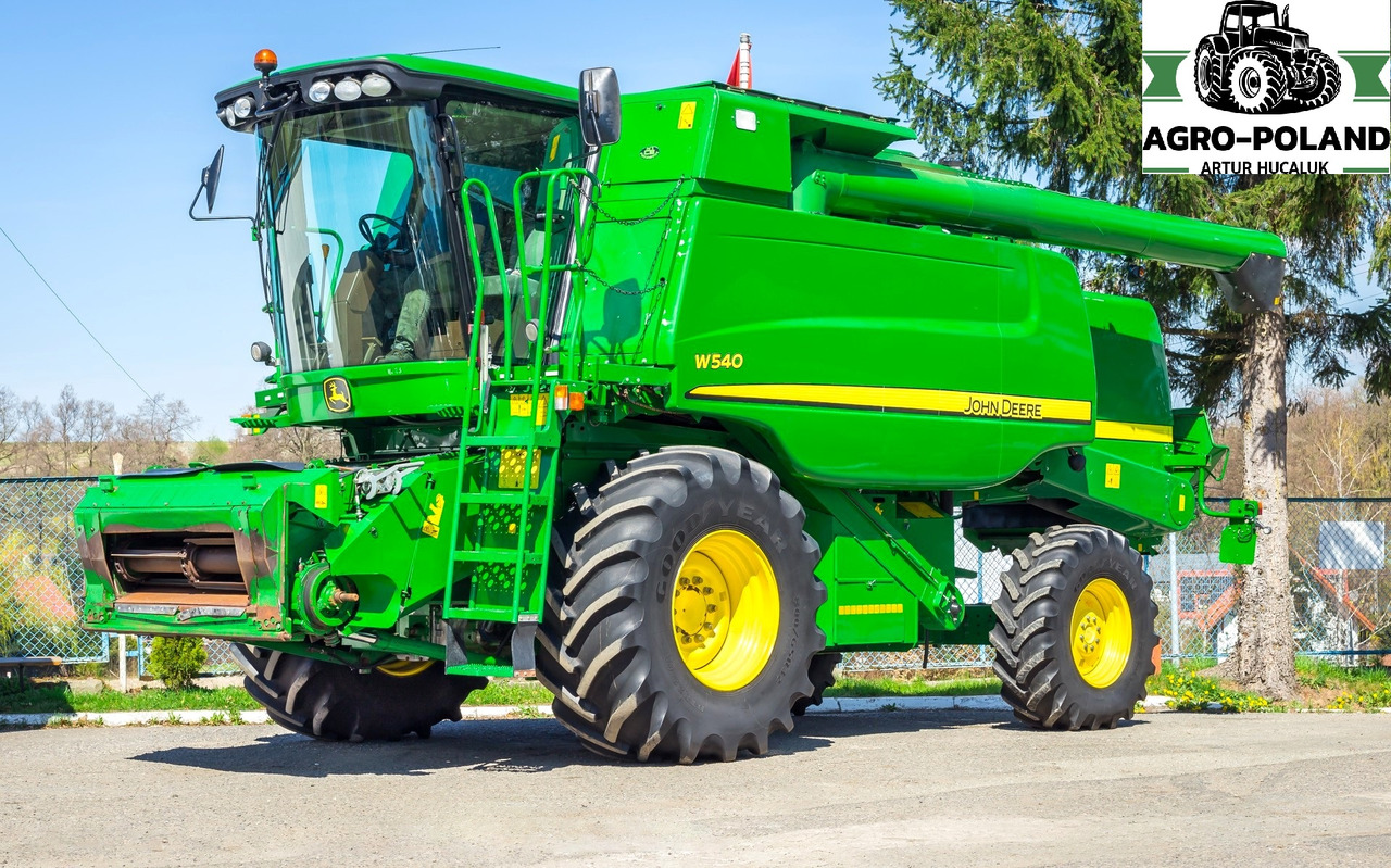 JOHN DEERE W 540 - 2485/3436 h - 5,5 M - 2008 ROK - Kombinovani kombajn: slika 1 JOHN DEERE W 540 - 2485/3436 h - 5,5 M - 2008 ROK - Kombinovani kombajn: slika 1