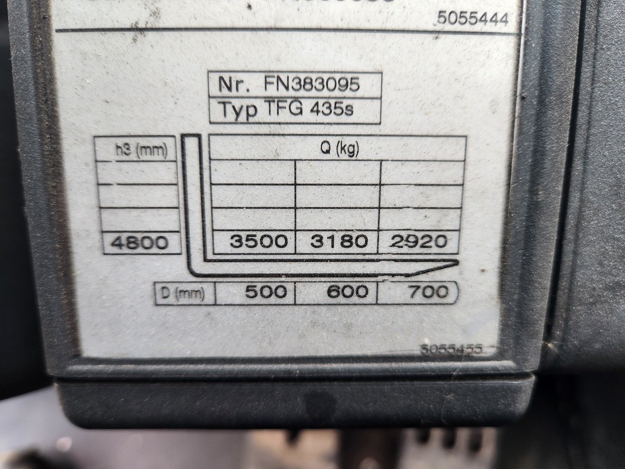 JUGHEINRICH TFG435s - Gasni viljuškar: slika 2 JUGHEINRICH TFG435s - Gasni viljuškar: slika 2