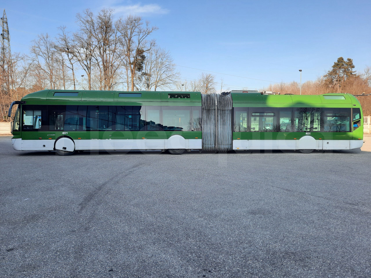 Zglobni autobus, Električni autobus N. 6 Irisbus Cristalis ETB 18: slika 6