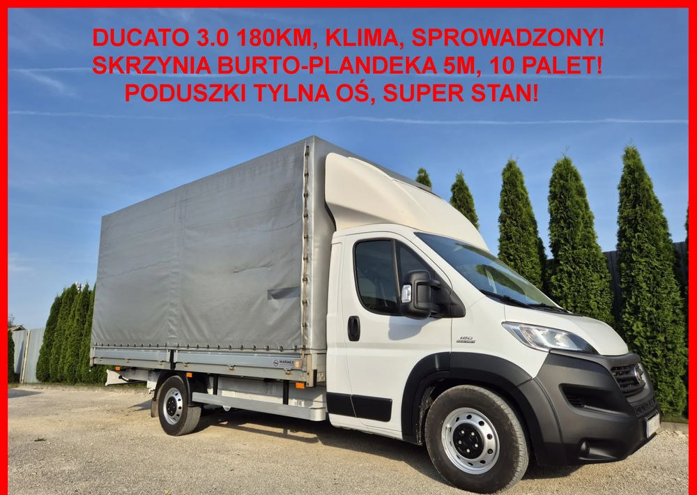 Fiat Ducato 3.0 180KM Maxi - Dostavno vozilo sa ceradom: slika 1 Fiat Ducato 3.0 180KM Maxi - Dostavno vozilo sa ceradom: slika 1