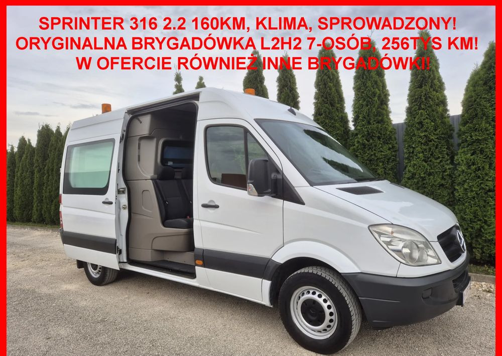 Mercedes-Benz Sprinter 316CDI 160KM Dubel kabina - Dostavno vozilo sa duplom kabinom: slika 1 Mercedes-Benz Sprinter 316CDI 160KM Dubel kabina - Dostavno vozilo sa duplom kabinom: slika 1
