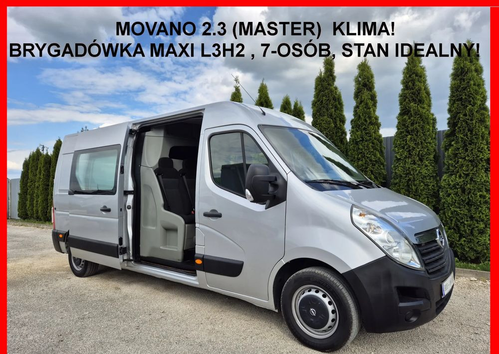 Opel Movano 2.3 - Dostavno vozilo sa duplom kabinom: slika 1 Opel Movano 2.3 - Dostavno vozilo sa duplom kabinom: slika 1