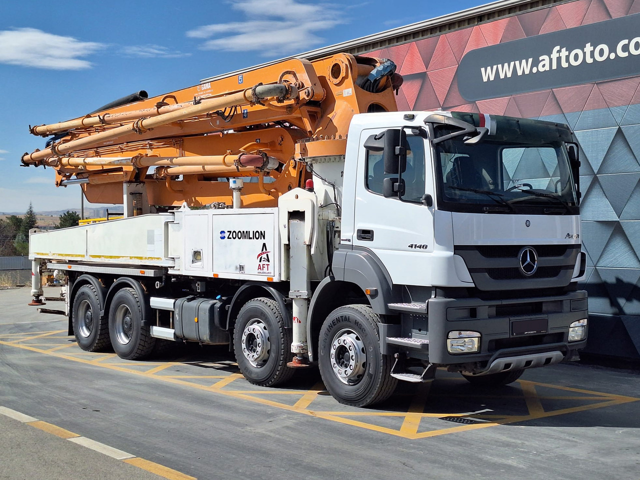 MERCEDES-BENZ AXOR 4140 ZOOMLION 43X-5RZ - Auto pumpa za beton: slika 3 MERCEDES-BENZ AXOR 4140 ZOOMLION 43X-5RZ - Auto pumpa za beton: slika 3