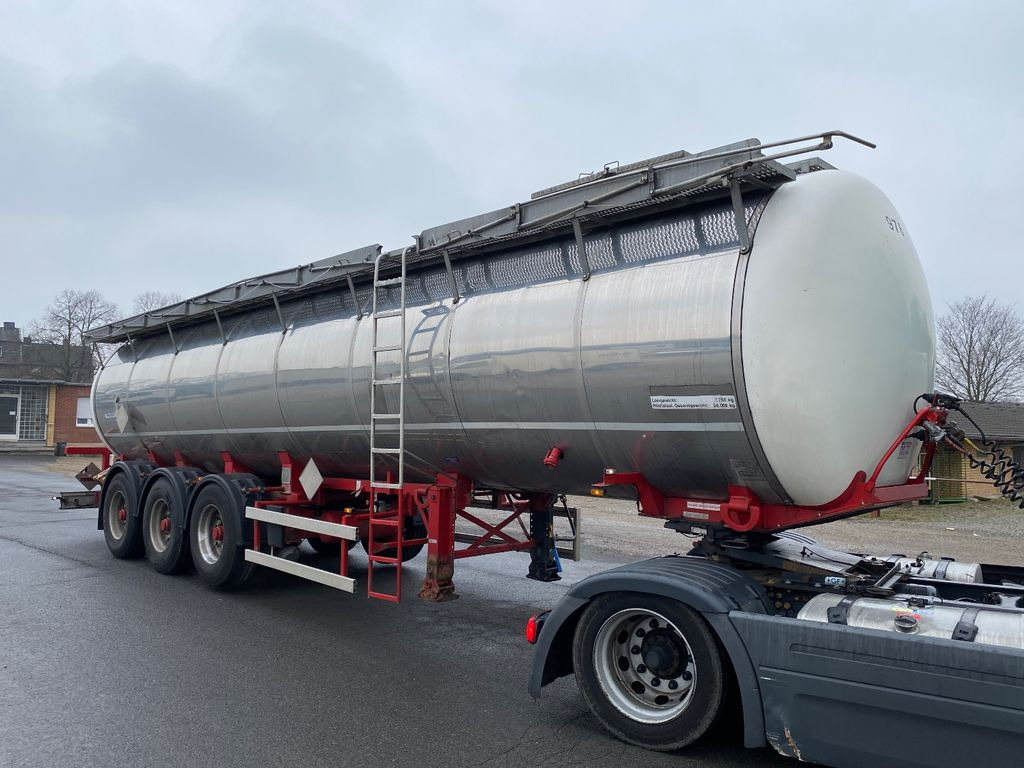 Hendricks Chemie L4BH/26.000 l 1 Kammer/ Chassis:Krause - Poluprikolica cisterna: slika 3 Hendricks Chemie L4BH/26.000 l 1 Kammer/ Chassis:Krause - Poluprikolica cisterna: slika 3
