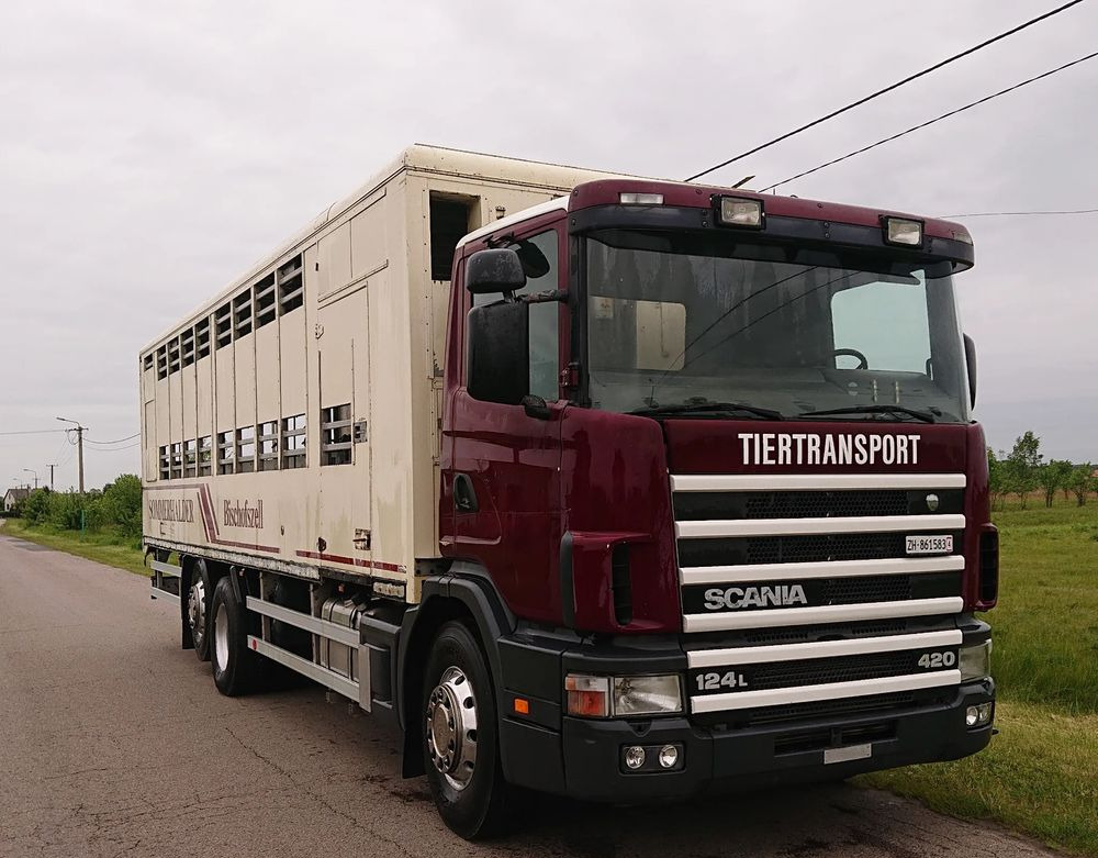 Scania 124 420 Do żywca - Kamion za prevoz stoke: slika 3 Scania 124 420 Do żywca - Kamion za prevoz stoke: slika 3