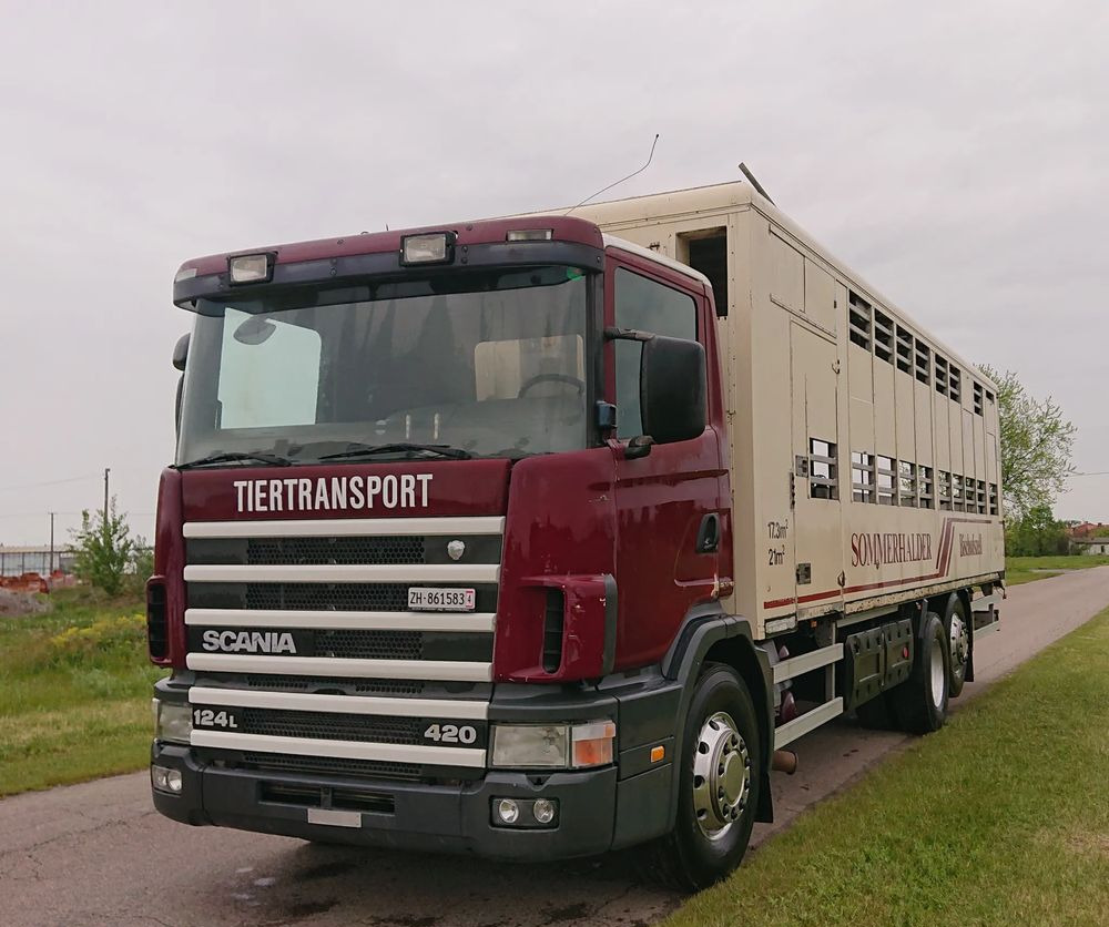 Scania 124 420 Do żywca - Kamion za prevoz stoke: slika 4 Scania 124 420 Do żywca - Kamion za prevoz stoke: slika 4