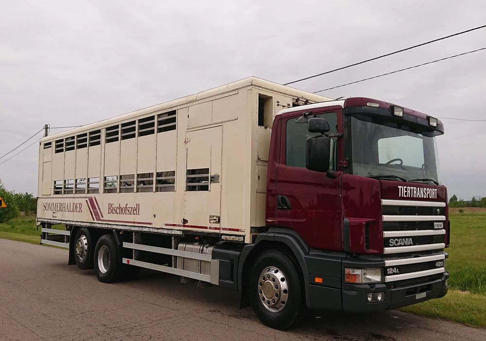 Scania 124 420 Do żywca - Kamion za prevoz stoke: slika 2 Scania 124 420 Do żywca - Kamion za prevoz stoke: slika 2