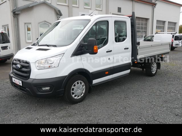 Ford Transit FT 350 L3 VA Pritsche DoKa Klima AHK - Dostavno vozilo sa otvorenom sandukom: slika 1 Ford Transit FT 350 L3 VA Pritsche DoKa Klima AHK - Dostavno vozilo sa otvorenom sandukom: slika 1