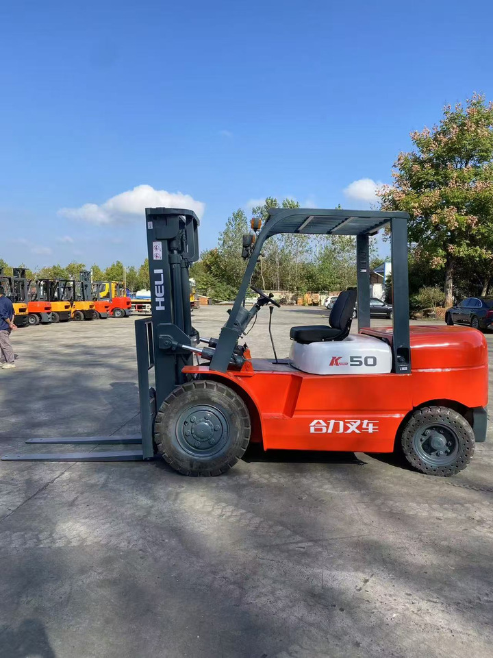 HELI k50 used diesel forklift Customizable mast clamps HELI k50 used diesel forklift Customizable mast clamps: slika 6