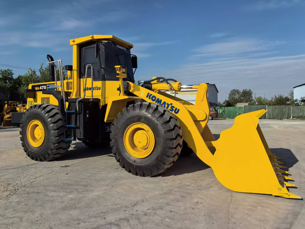 KOMATSU wa470 Low work hours, direct supply from the source, lower price - Utovarivač točkaš: slika 1 KOMATSU wa470 Low work hours, direct supply from the source, lower price - Utovarivač točkaš: slika 1