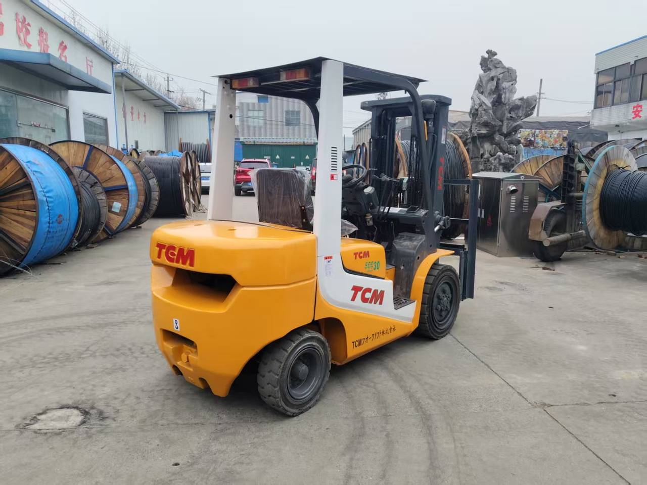 TCM FD30 Japan brand used 3 ton 4.5m diesel forklift Customizable mast clamps - Dizel viljuškar: slika 5 TCM FD30 Japan brand used 3 ton 4.5m diesel forklift Customizable mast clamps - Dizel viljuškar: slika 5