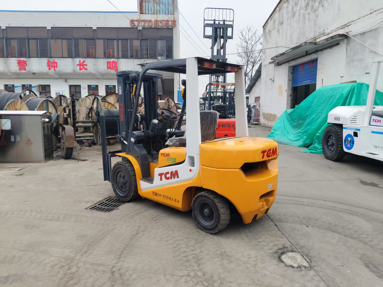 TCM FD30 Japan brand used 3 ton 4.5m diesel forklift Customizable mast clamps - Dizel viljuškar: slika 4 TCM FD30 Japan brand used 3 ton 4.5m diesel forklift Customizable mast clamps - Dizel viljuškar: slika 4