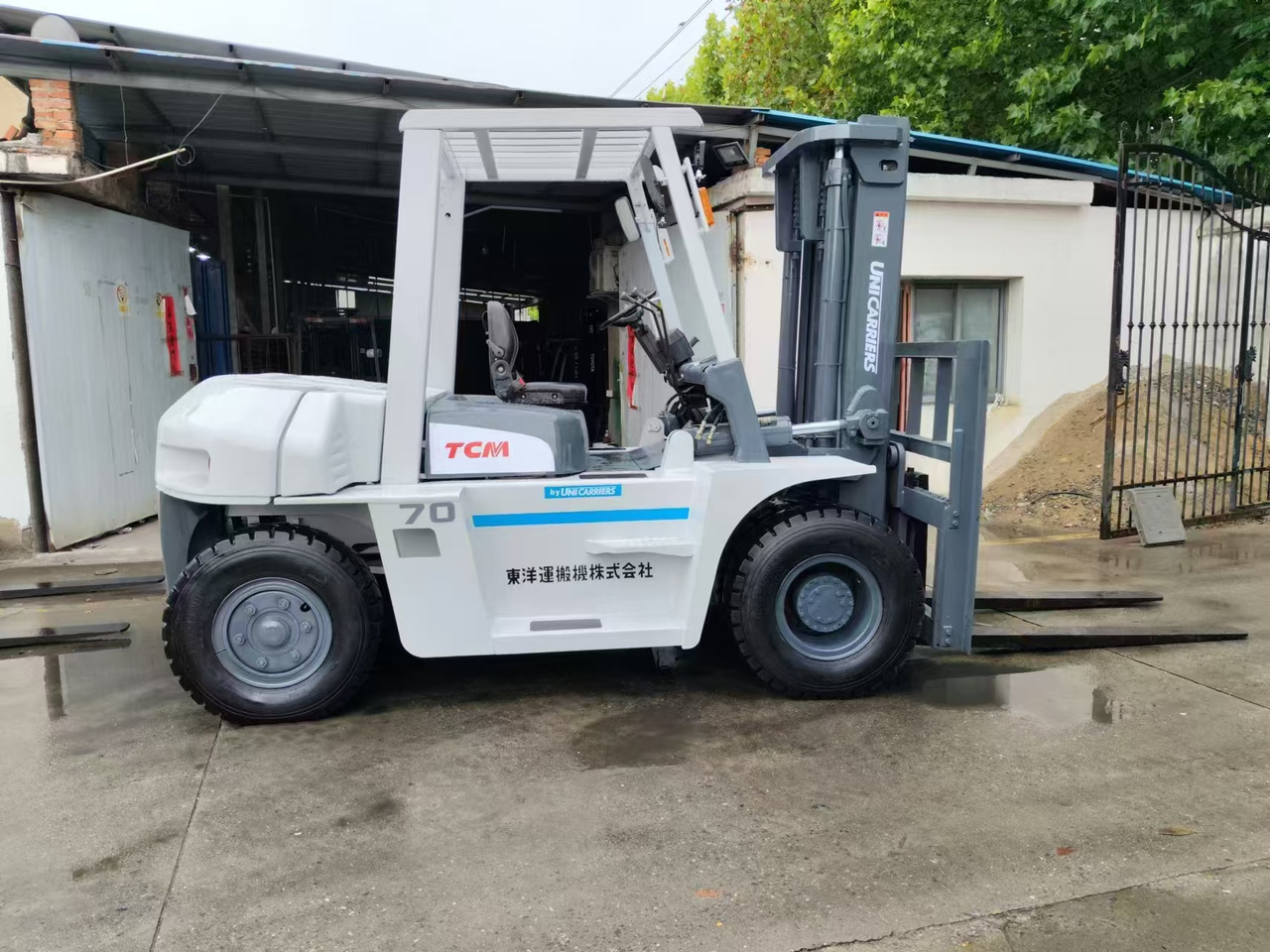 TCM FD70 japan brand 7 ton forklift used Customizable mast clamp side shift - Dizel viljuškar: slika 1 TCM FD70 japan brand 7 ton forklift used Customizable mast clamp side shift - Dizel viljuškar: slika 1
