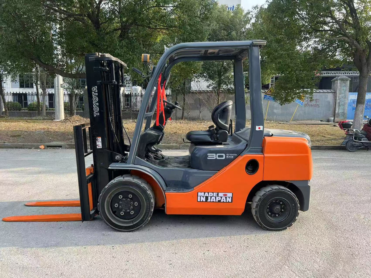 TOYOTA 3 ton 8F used japan brand diesel forklift - Dizel viljuškar: slika 3 TOYOTA 3 ton 8F used japan brand diesel forklift - Dizel viljuškar: slika 3
