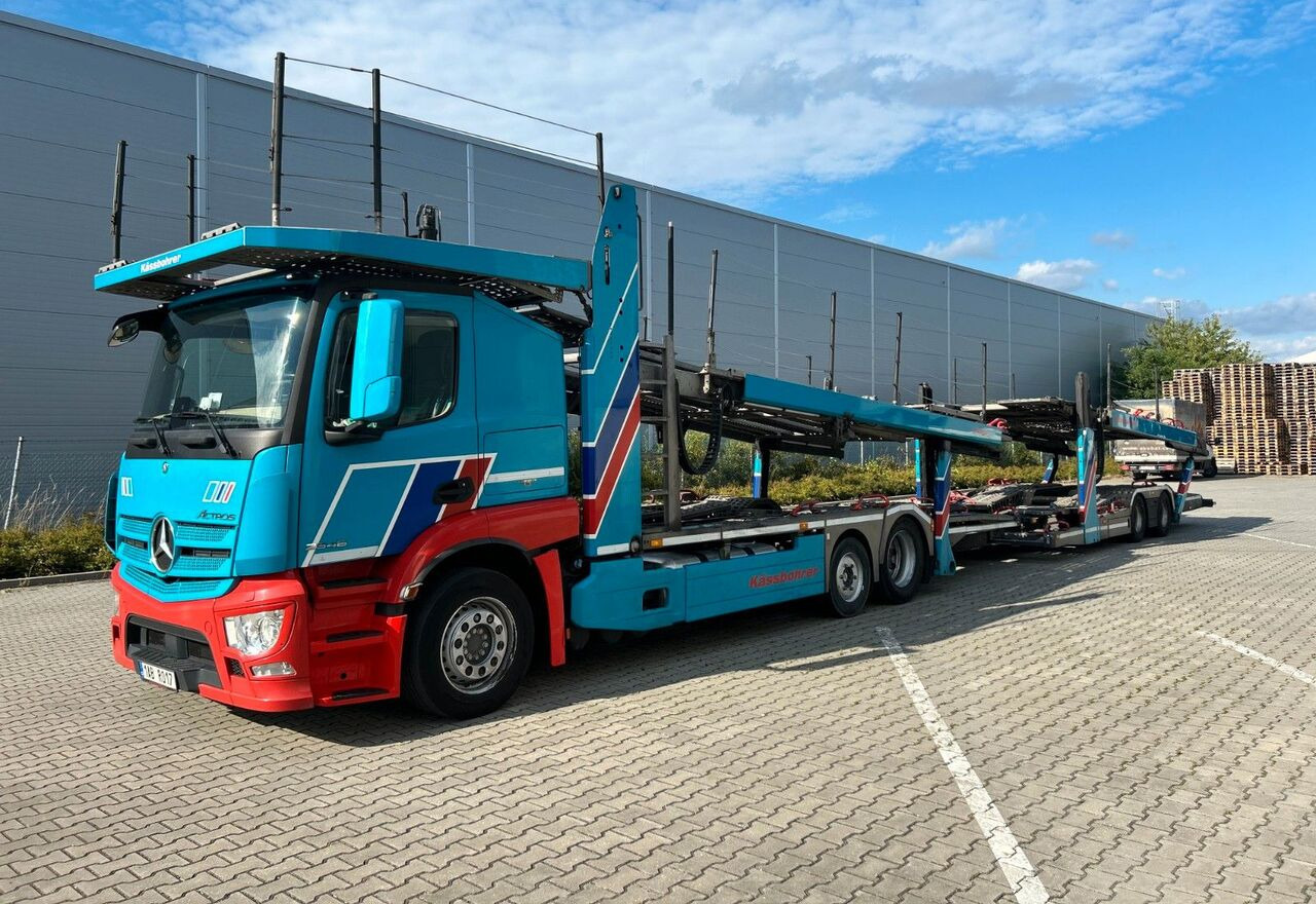 MERCEDES-BENZ Actros Metago Pro+Intago tt VDI OK! - Kamion za prevoz automobila: slika 1 MERCEDES-BENZ Actros Metago Pro+Intago tt VDI OK! - Kamion za prevoz automobila: slika 1