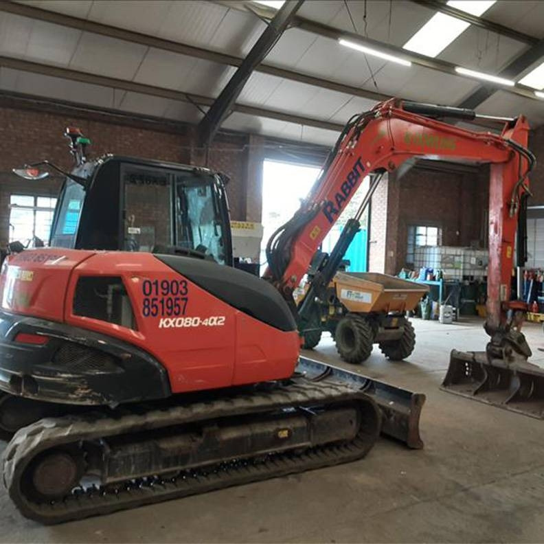 Kubota KX080-4a2 - Mini bager: slika 1 Kubota KX080-4a2 - Mini bager: slika 1