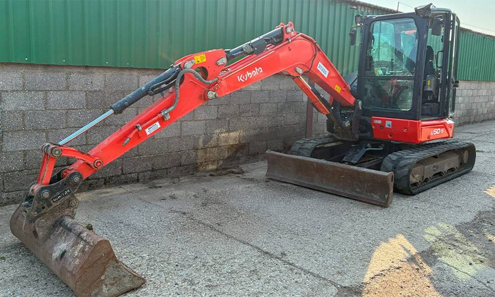 Kubota U 50-5 - Mini bager: slika 2 Kubota U 50-5 - Mini bager: slika 2