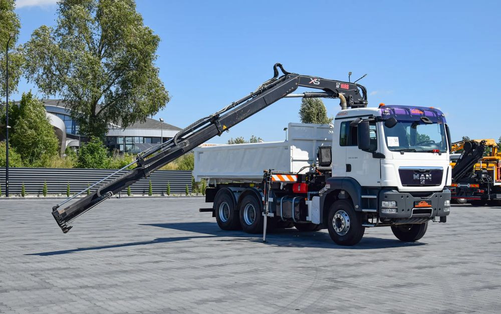 MAN TGS 33.360 / 6x4 / HDS HIAB 122 E-2 HIDUO / STEROWANIE RADIOWE / WYWROTKA / HYDROBURTA / AUTOMAT / KLIMA / TEMPOMAT / KAMERA COFANIA / SPROWADZONY - Istovarivač, Kamion sa dizalicom: slika 3 MAN TGS 33.360 / 6x4 / HDS HIAB 122 E-2 HIDUO / STEROWANIE RADIOWE / WYWROTKA / HYDROBURTA / AUTOMAT / KLIMA / TEMPOMAT / KAMERA COFANIA / SPROWADZONY - Istovarivač, Kamion sa dizalicom: slika 3