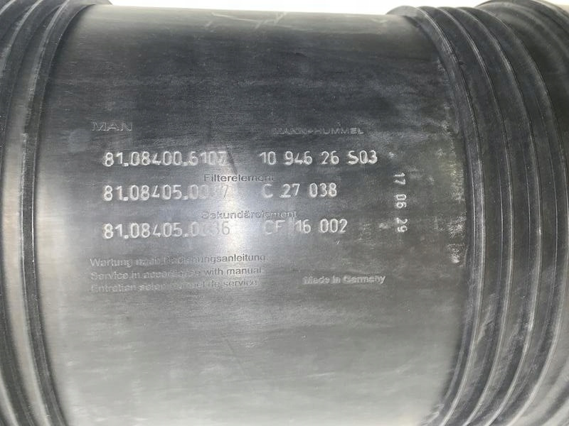 FILTR POWIETRZA OBUDOWA FILTRA MAN TGS TGX EURO 6 - Filter za vazduh za Kamion: slika 4 FILTR POWIETRZA OBUDOWA FILTRA MAN TGS TGX EURO 6 - Filter za vazduh za Kamion: slika 4