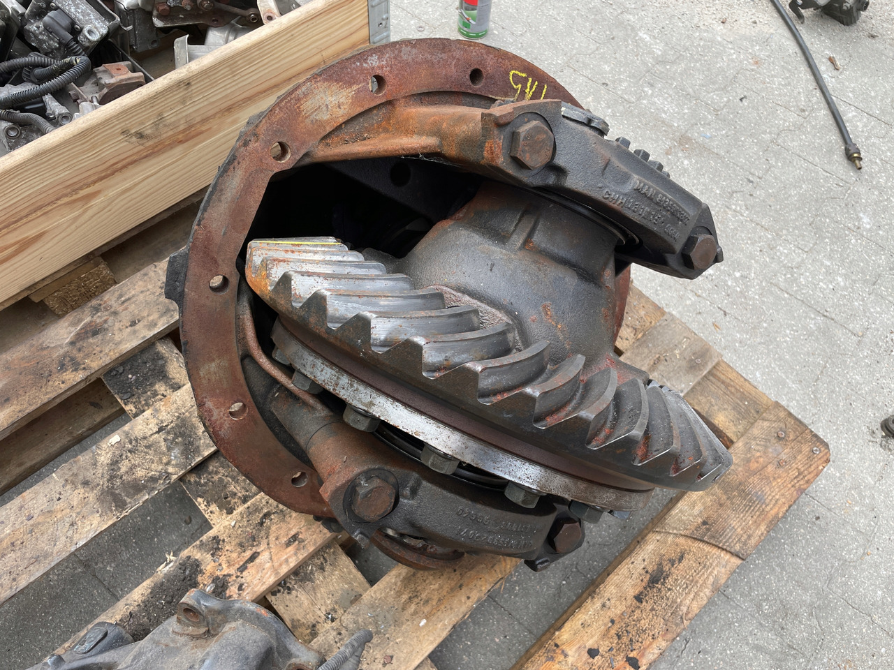 MAN TGX TGS TGA WKŁAD DYFERENCJAŁ MOSTU DYFER 38:15, 81350106301 - Zadnja osovina za Kamion: slika 2 MAN TGX TGS TGA WKŁAD DYFERENCJAŁ MOSTU DYFER 38:15, 81350106301 - Zadnja osovina za Kamion: slika 2