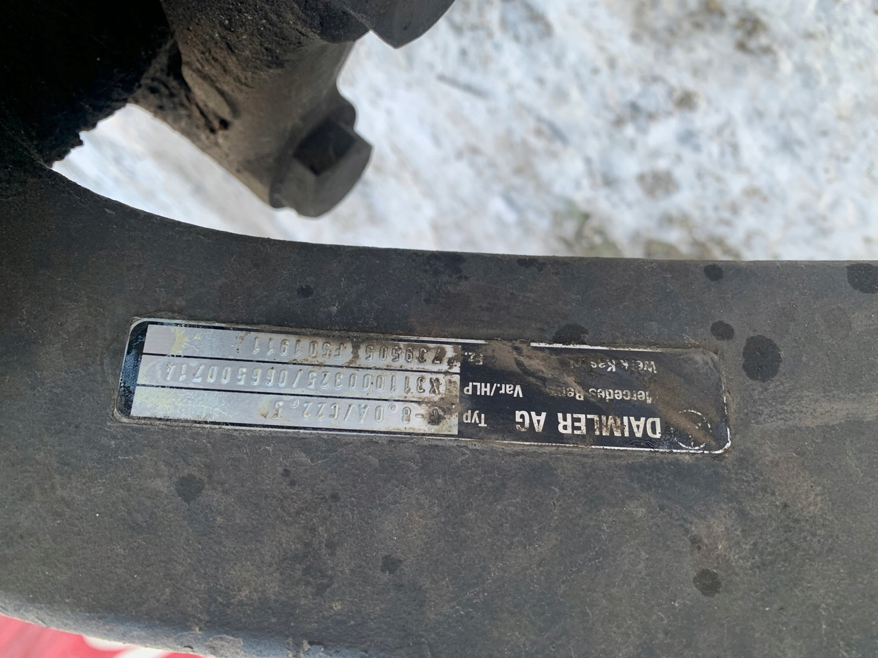 OŚ PRZEDNIA MERCEDES ACTROS MP4 ANTOS F-8.0/C22.5 - Prednja osovina za Kamion: slika 2 OŚ PRZEDNIA MERCEDES ACTROS MP4 ANTOS F-8.0/C22.5 - Prednja osovina za Kamion: slika 2