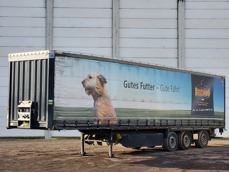 Krone SD Forklift Lift+Lenkachse Kooiaap Palettenkasten SAF Sliding Roof 2015 - Poluprikolica sa ceradom: slika 1 Krone SD Forklift Lift+Lenkachse Kooiaap Palettenkasten SAF Sliding Roof 2015 - Poluprikolica sa ceradom: slika 1