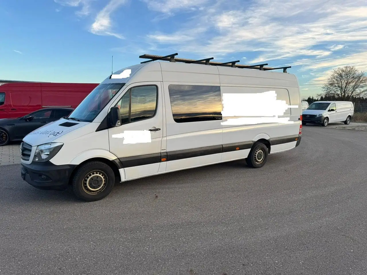 Mercedes-Benz Sprinter 319 CDI Maxi Lang XXL Extralang Mixto - Furgon: slika 2 Mercedes-Benz Sprinter 319 CDI Maxi Lang XXL Extralang Mixto - Furgon: slika 2