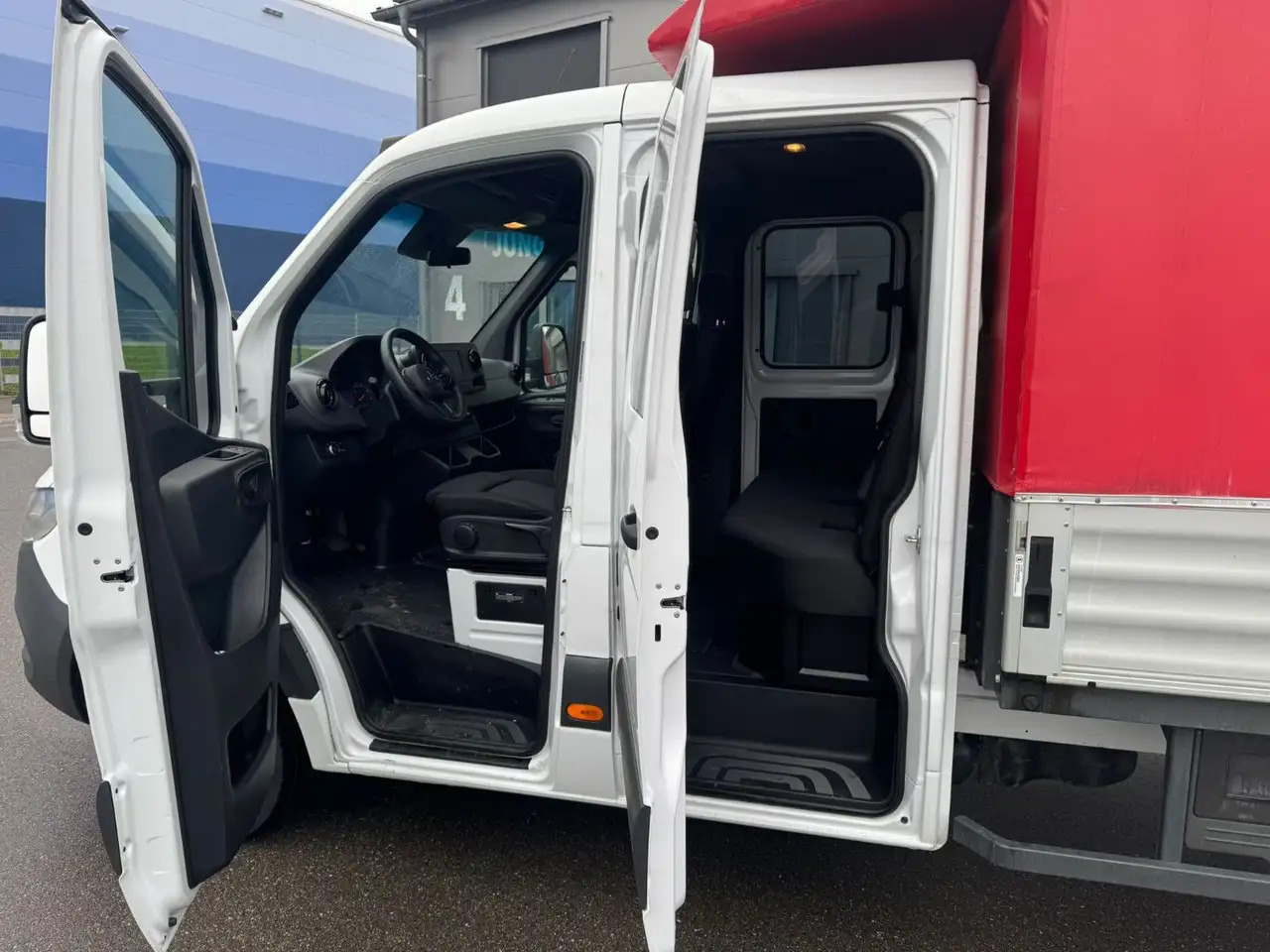 Mercedes-Benz Sprinter 516 CDI DoKa Maxi Lang AHK 3,5t Klima - Dostavno vozilo sa ceradom, Dostavno vozilo sa duplom kabinom: slika 4 Mercedes-Benz Sprinter 516 CDI DoKa Maxi Lang AHK 3,5t Klima - Dostavno vozilo sa ceradom, Dostavno vozilo sa duplom kabinom: slika 4