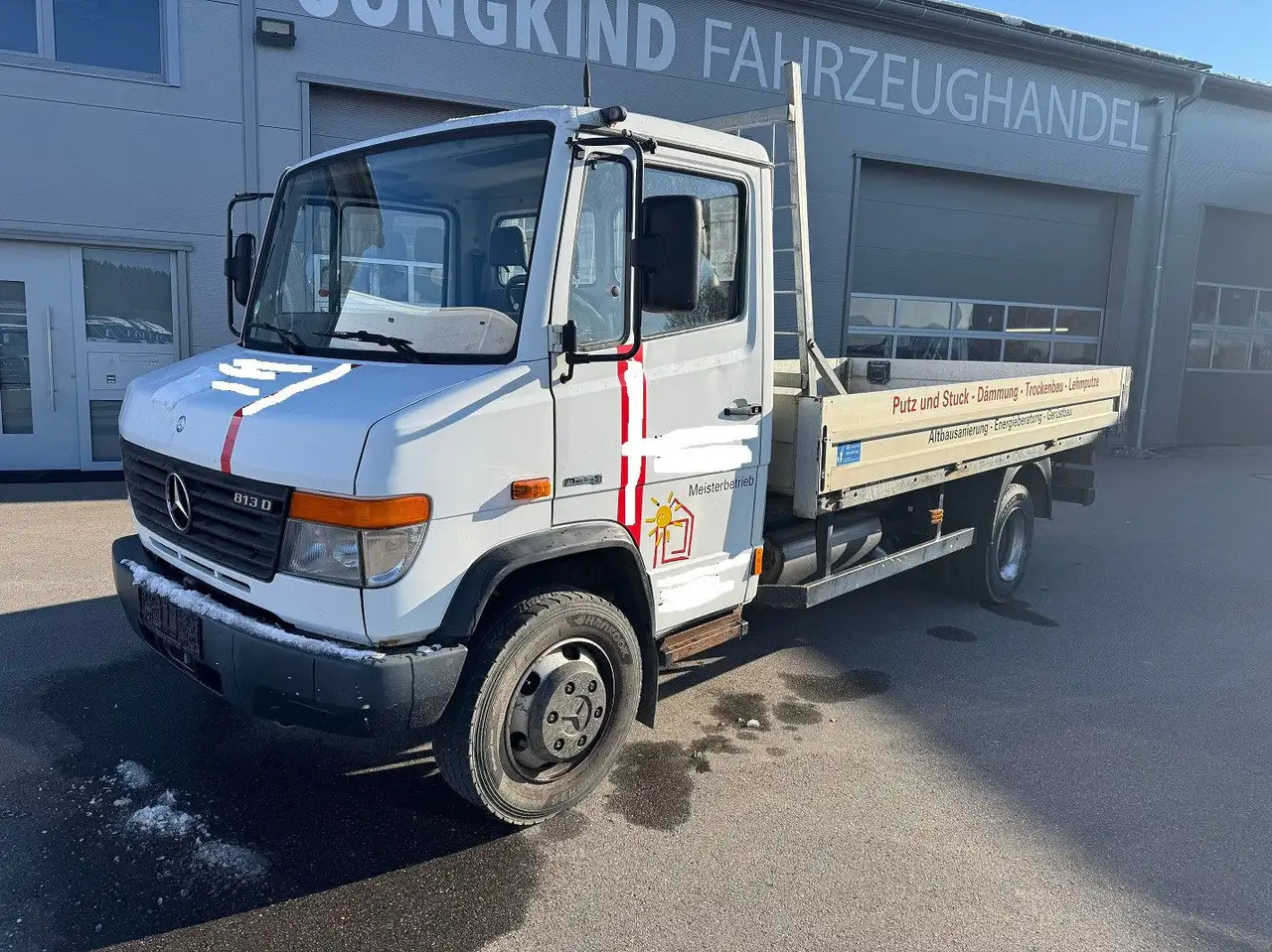 Mercedes-Benz Vario 813D Pritsche Lang AHK - Istovarivač: slika 1 Mercedes-Benz Vario 813D Pritsche Lang AHK - Istovarivač: slika 1