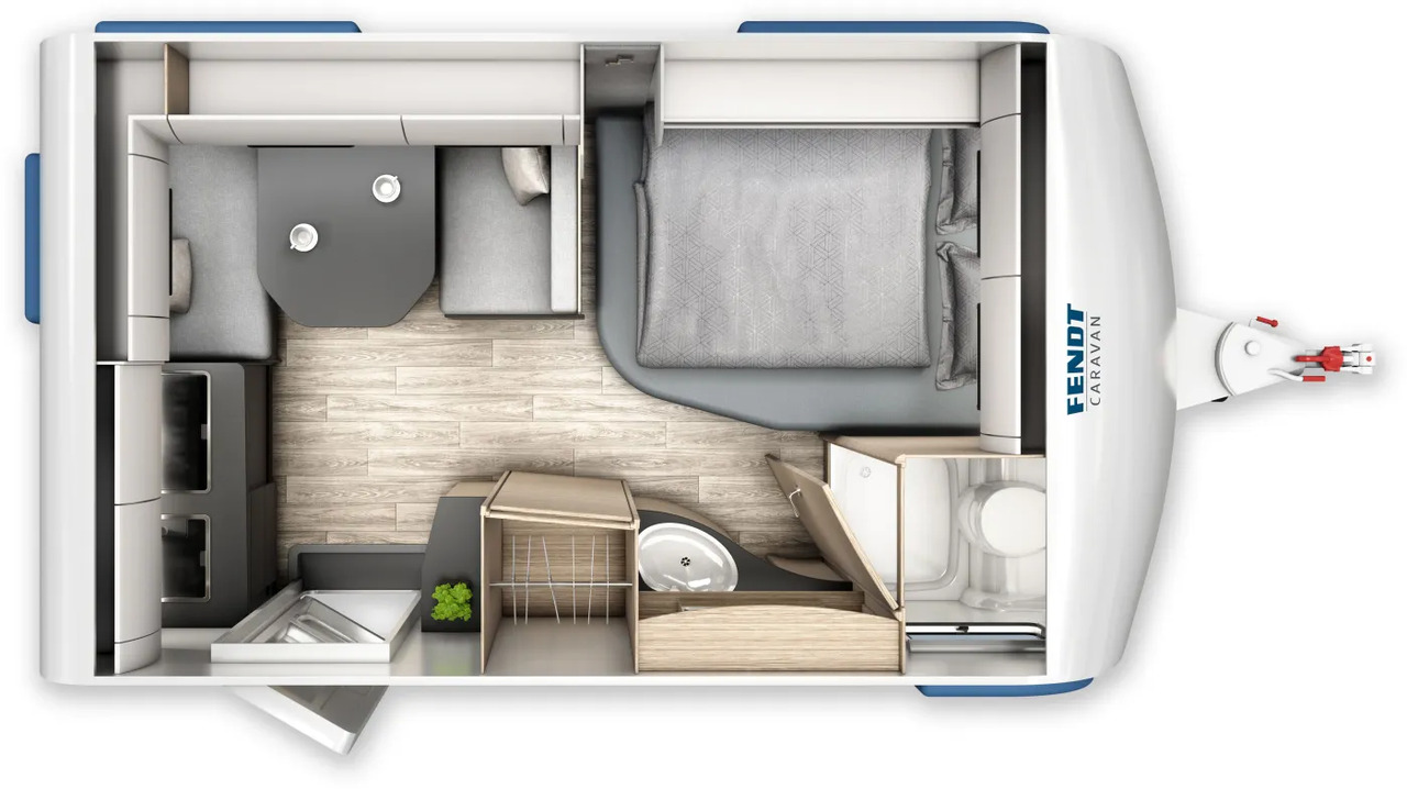 Wohnwagen Fendt Apero Activ 390 FH Modell 2026 - Kamp prikolica: slika 2 Wohnwagen Fendt Apero Activ 390 FH Modell 2026 - Kamp prikolica: slika 2