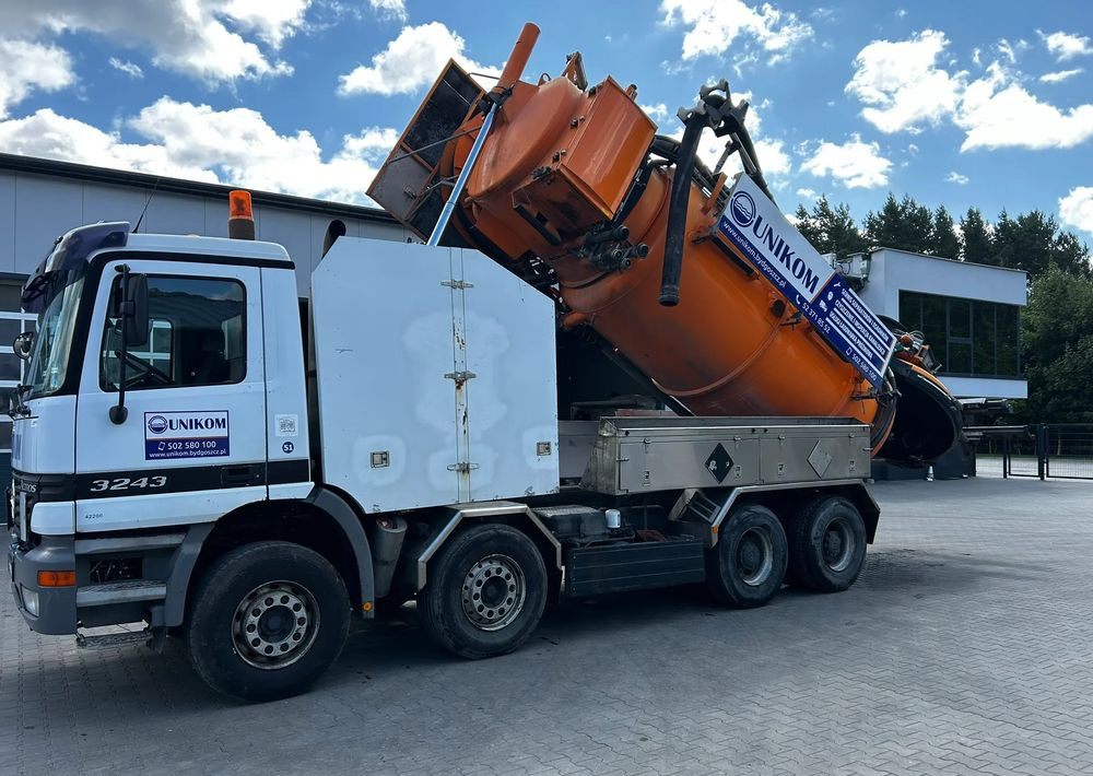 Mercedes-Benz ACTROS 3243 KAISER AQUASTER WUKO - Vakuumska cisterna: slika 1 Mercedes-Benz ACTROS 3243 KAISER AQUASTER WUKO - Vakuumska cisterna: slika 1