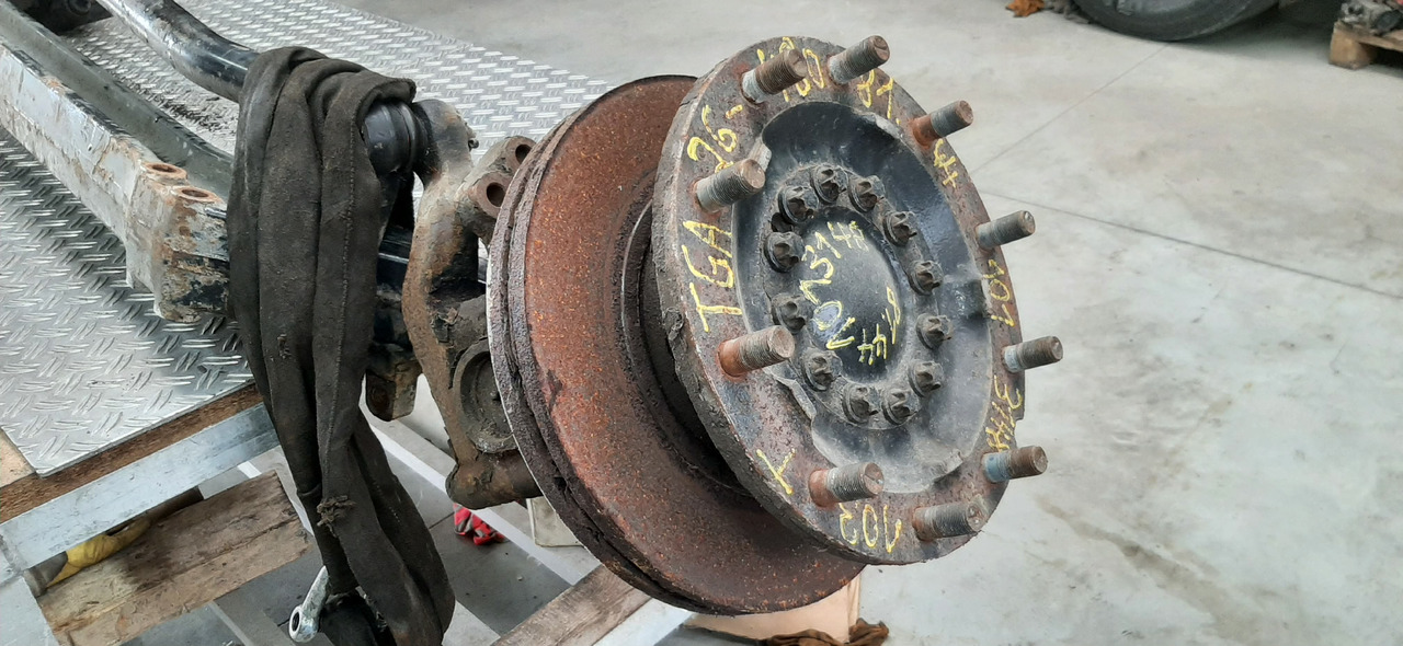 Gebrauchte MAN TGX 26.480, Vorderachse, Artikel - Nr. : 81.44001 - 3148 - Prednja osovina za Kamion: slika 1 Gebrauchte MAN TGX 26.480, Vorderachse, Artikel - Nr. : 81.44001 - 3148 - Prednja osovina za Kamion: slika 1