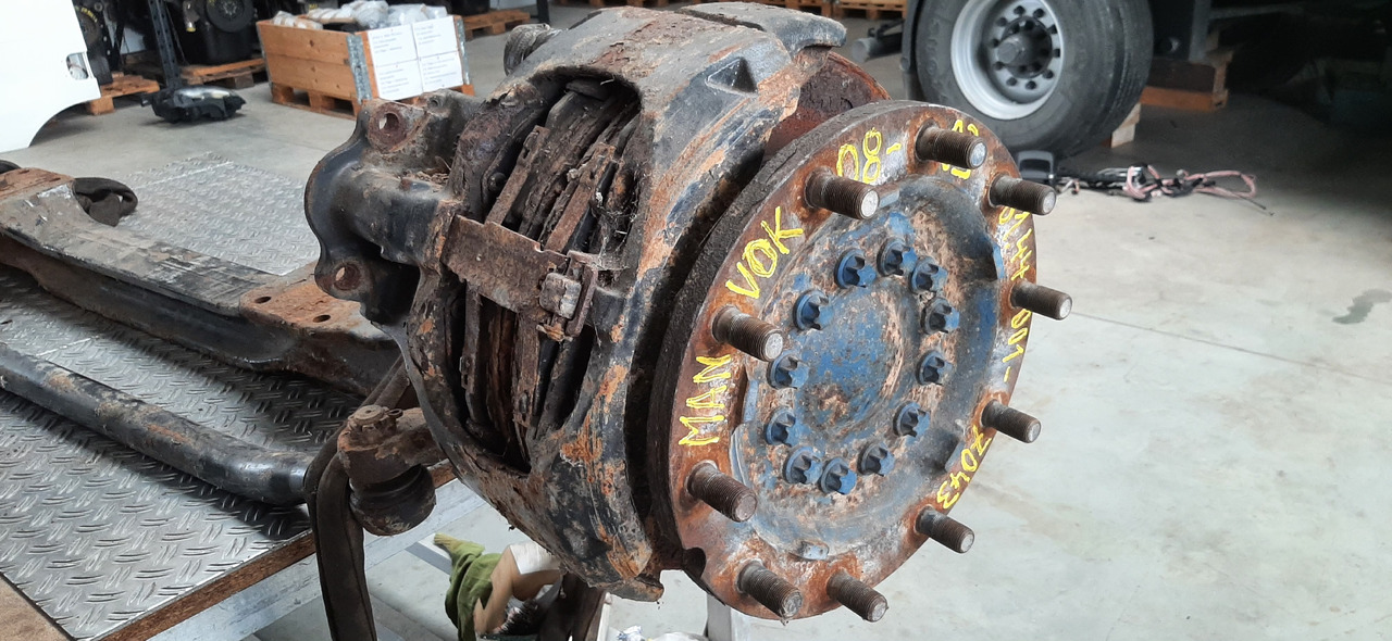 Gebrauchte MAN, Vorderachse, Artikel - Nr. : 81.4401 - 7043 - Prednja osovina za Kamion: slika 1 Gebrauchte MAN, Vorderachse, Artikel - Nr. : 81.4401 - 7043 - Prednja osovina za Kamion: slika 1